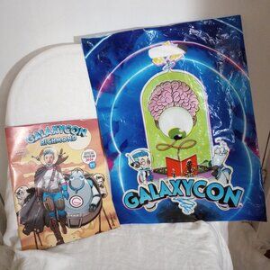 GalaxyCon Richmond 2024 Official Convention Program Booklet & Bag, Pre-Owned